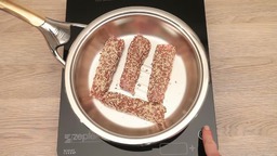 Рыба в кунжуте