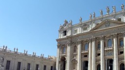 Звон колоколов в Ватикане Собор Святого Петра